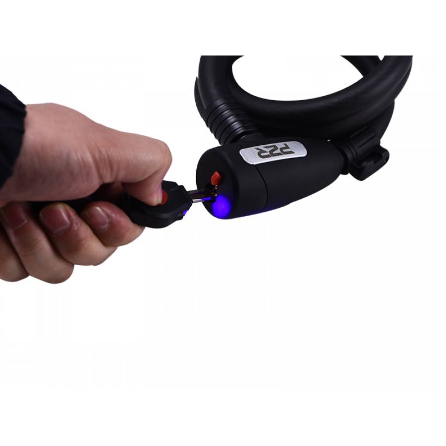 Antifurt Cu Cheie P2r Spiro 12x1000 Mm Negru