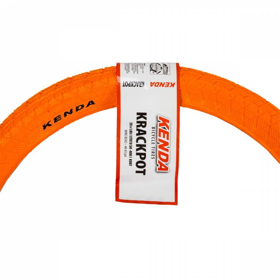 Anvelopa  Kenda Krackpot 20x1.95(50-406) K-907-portocaliu