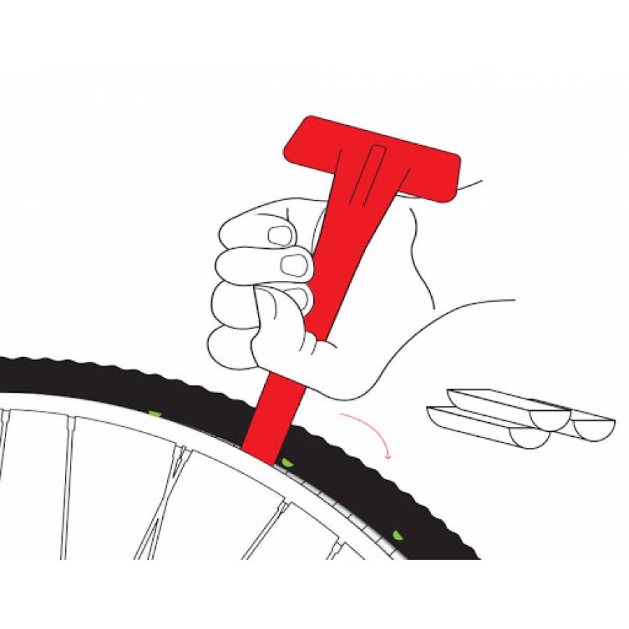 Anvelopa Tannus Airless E-bike 20x2.0 Negru   675 Grame