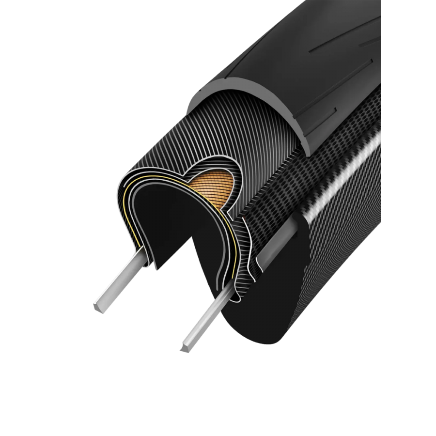 Anvelopa Vittoria  700 X 28c(28-622) Ridearmor Tlr Negru+copper