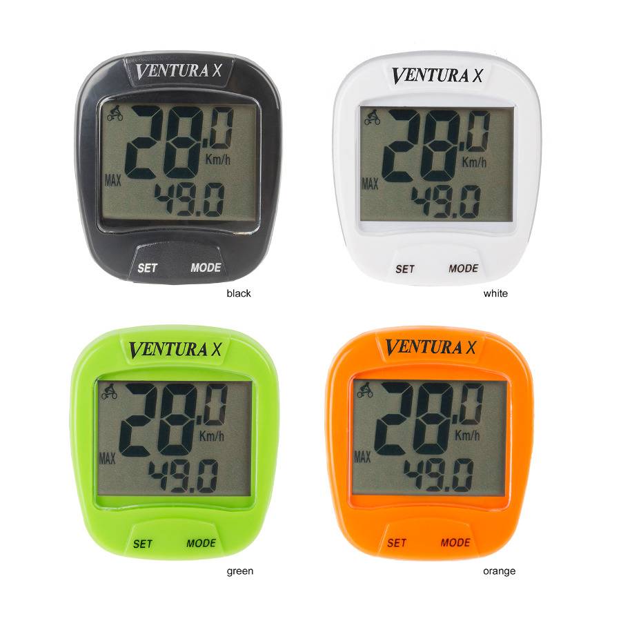 Bike Computer Ventura  x  10 Functii   Alb