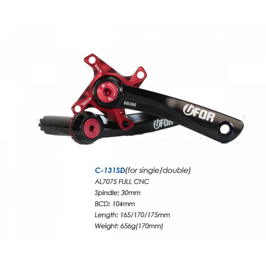 Brate Pedalier Ufor Mtb Pentru 1/2 Foi C-131 Sd