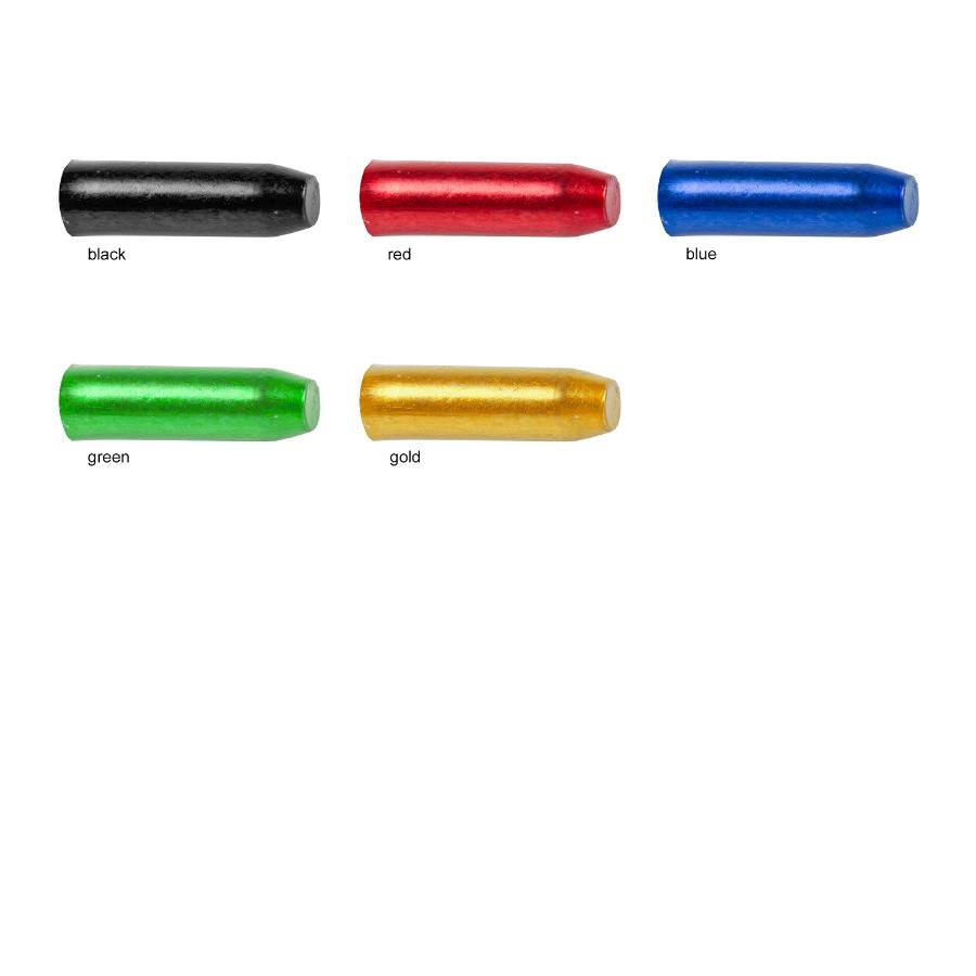 Capete Cablu Cnc 1,7x10 Mm M-wave Aluminiu Rosu Anodizat