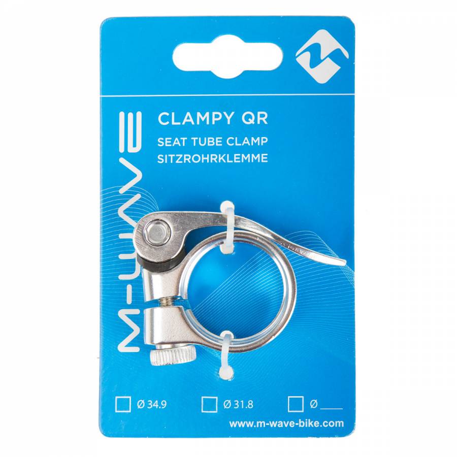 Colier Tija Sa M-wave clampy Qr 34,9 Mm-silver