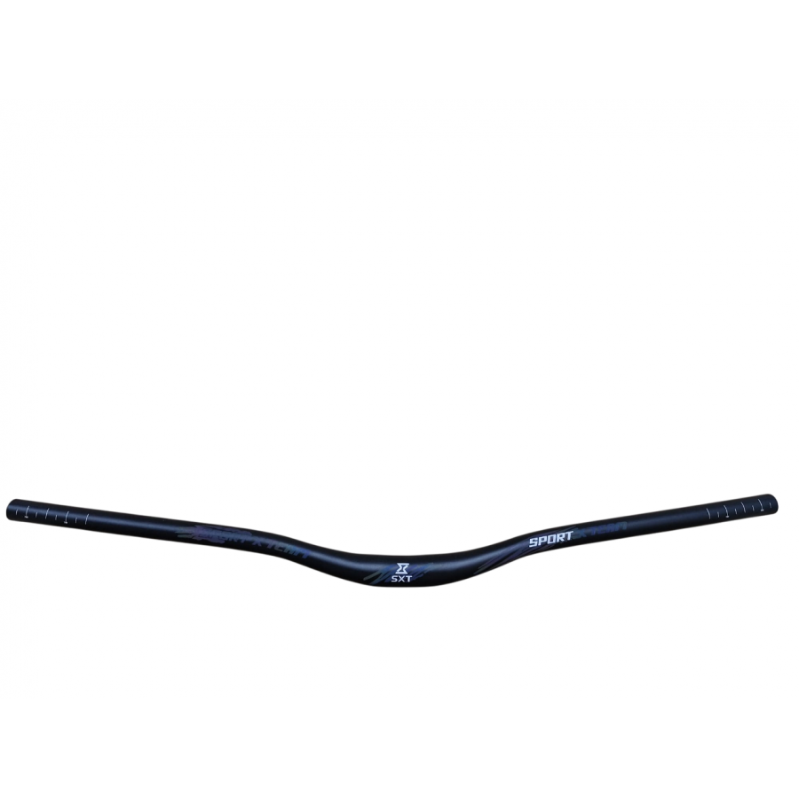 Ghidon Aluminiu Mtb Sxt- Black Shiny  31.8 -800mm  Rise 30