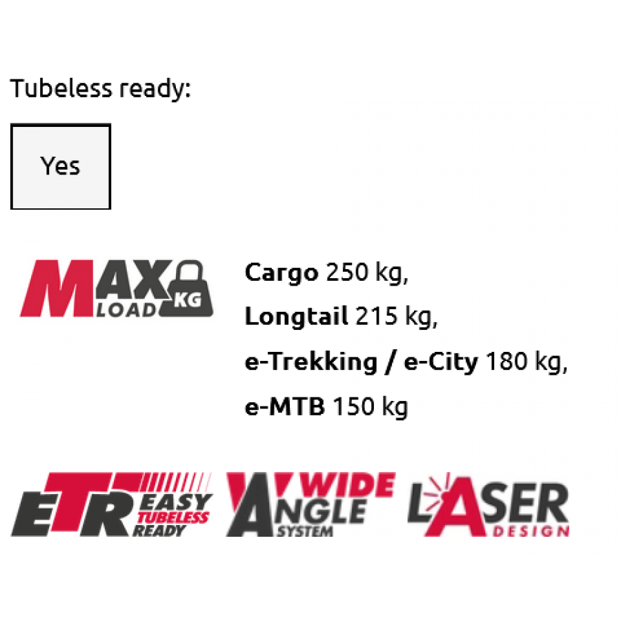 Janta Mach 1 Truky 30 Disc 29 - (622 X 30c) - 32h Negru Anodizat Capsata