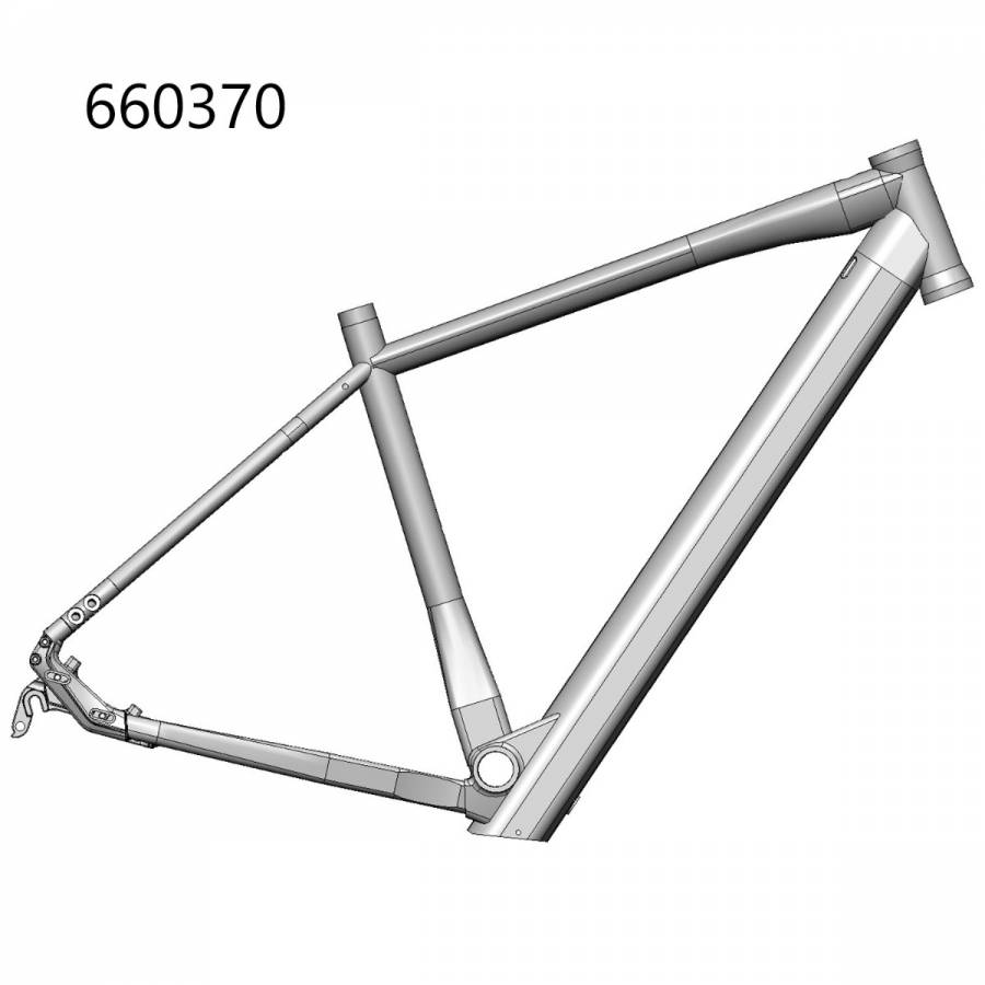 Kit E-bike  Urban-gravel - Concept H600 -  M - 500 Mm Motor Bafang