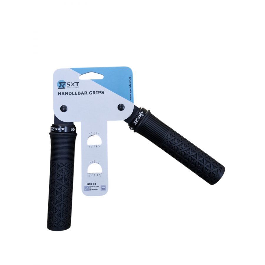 Mansoane Mtb Sxt Zn-047 - 130 Mm Lock-on Negru