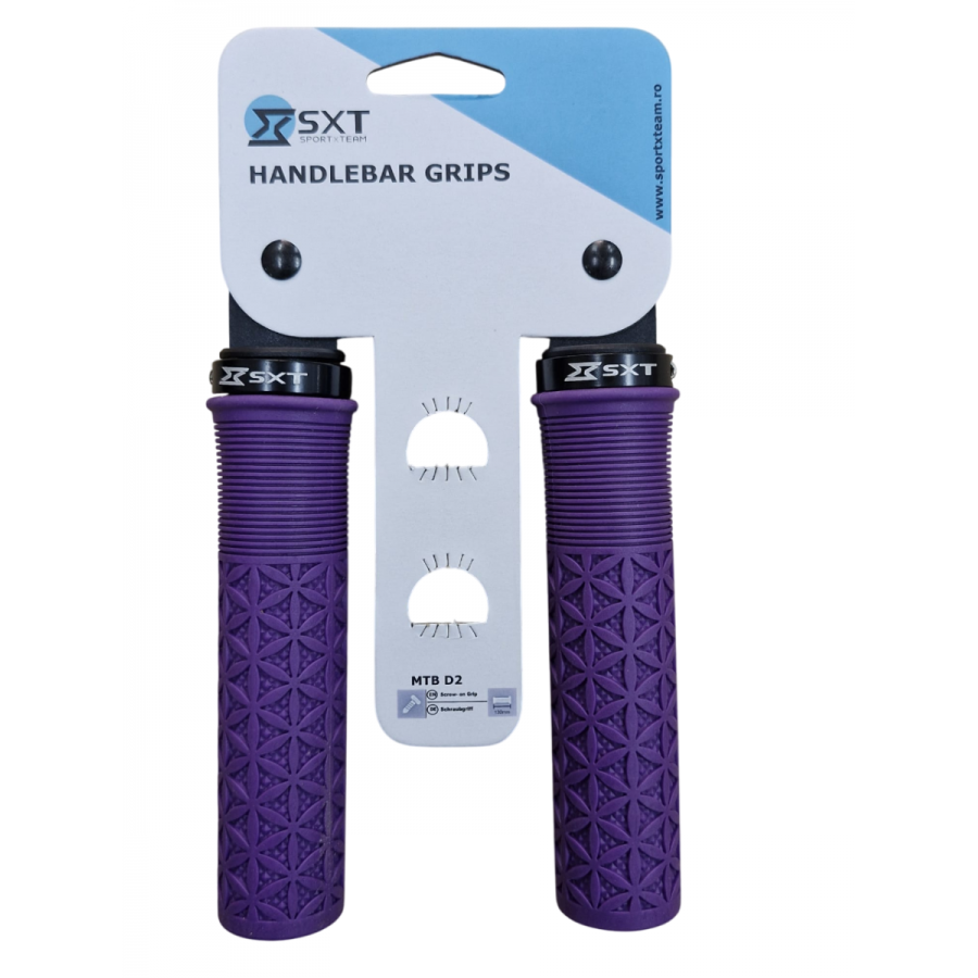 Mansoane Mtb Sxt Zn-047 - 130 Mm Lock-on Purple