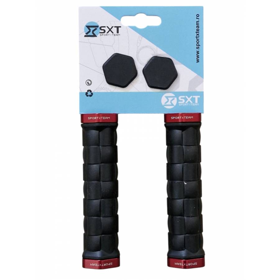 Mansoane Sxt - Weave Negru/rosu 130 Mm