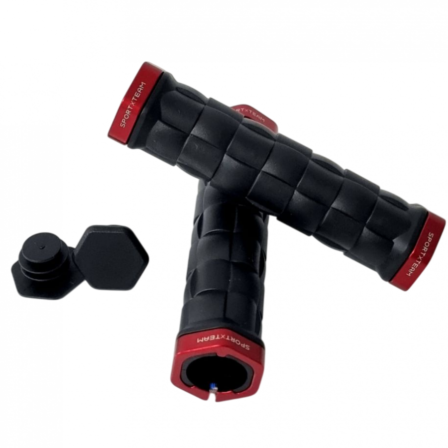 Mansoane Sxt - Weave Negru/rosu 130 Mm