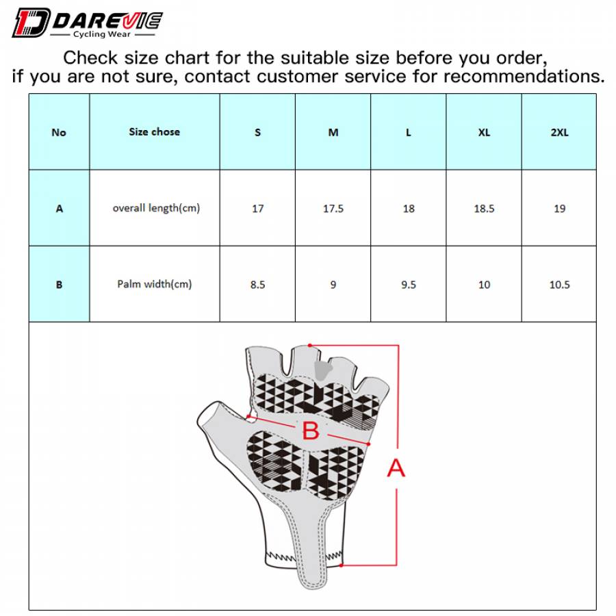 Manusi Ciclism Darevie Negru L