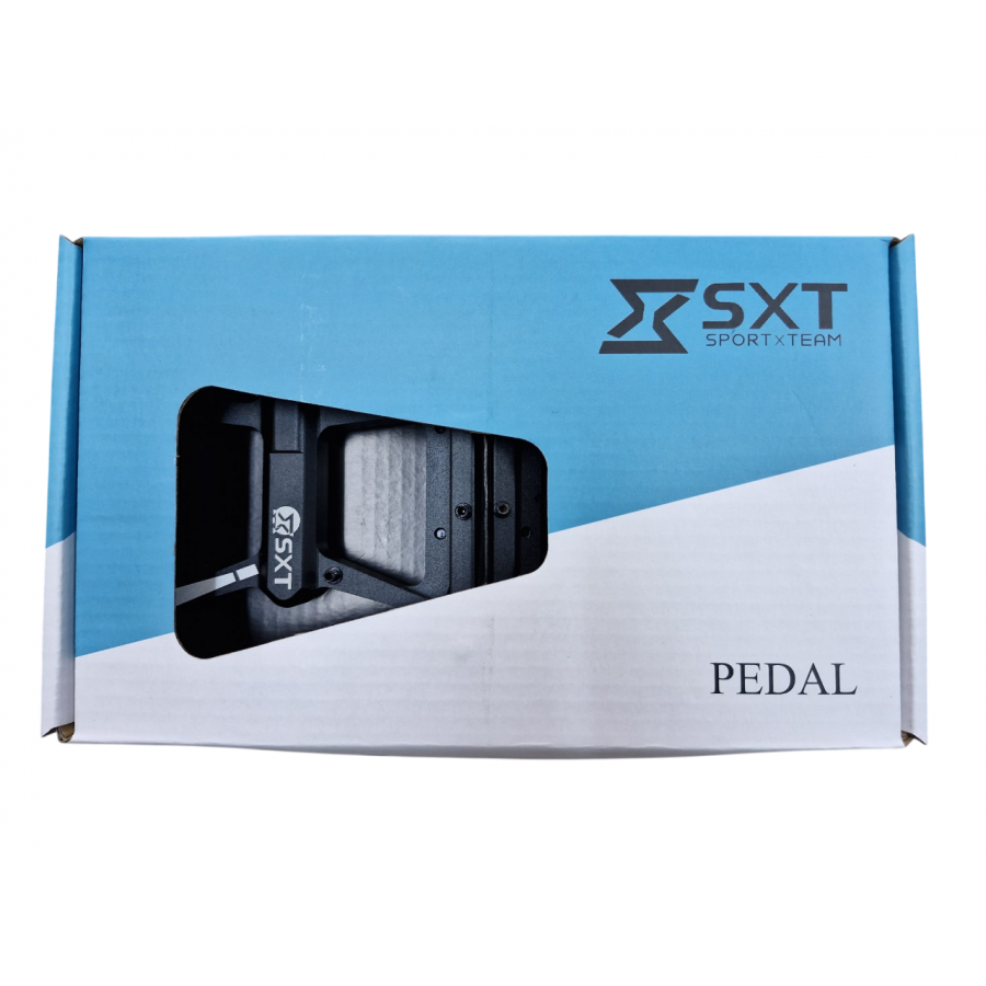 Pedale Aluminiu Sxt Alnc- 2032 Negru 3 Rulmenti 120x110x20mm