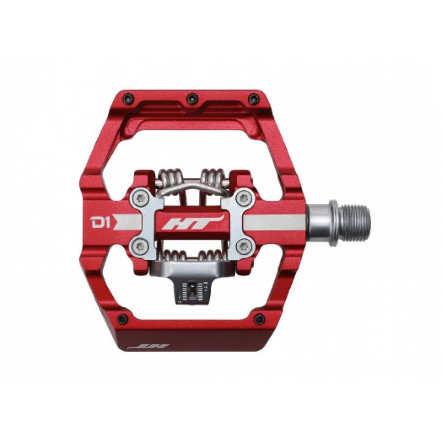 Pedale Duble Ht D1 Rosu