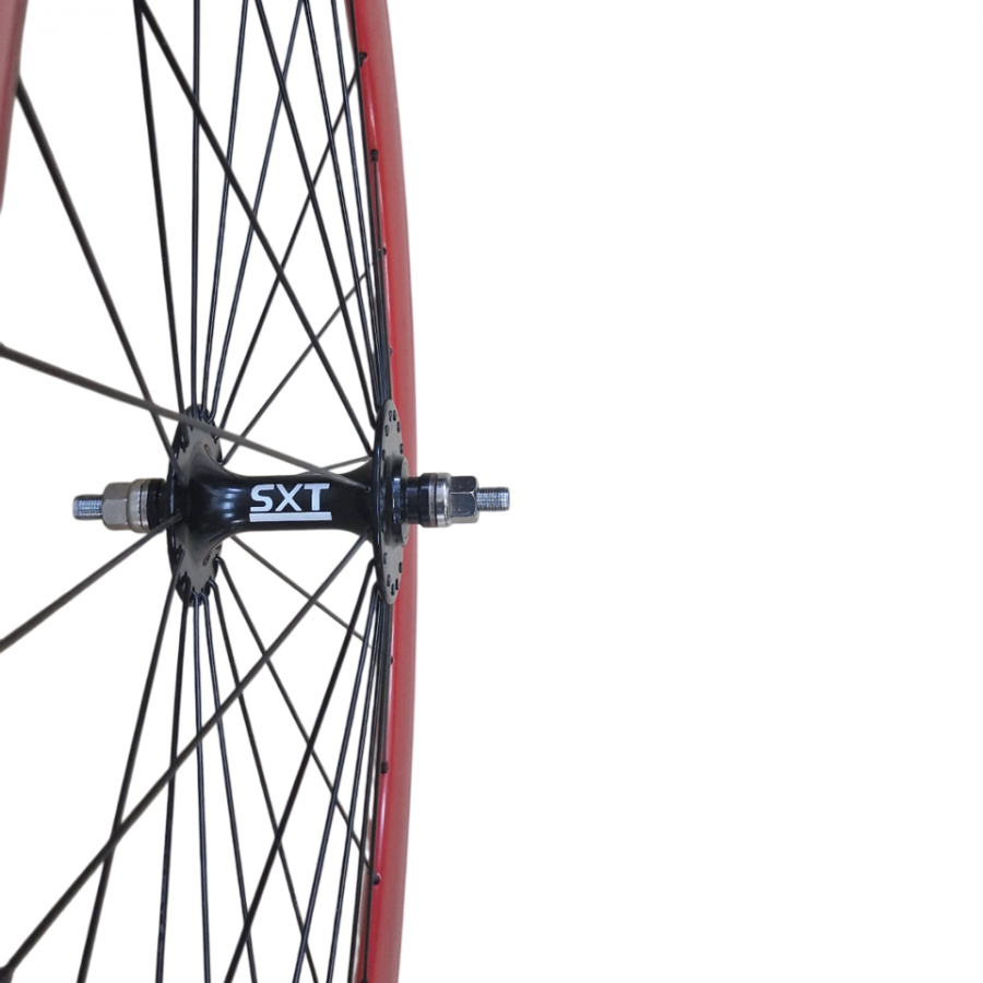 Roata Fata Single Speed/fixie Sxt 700-32h 40 Mm  Negru