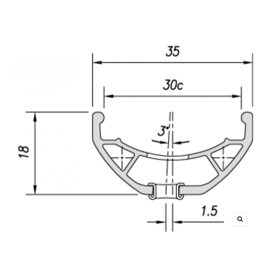 Roata Fata Sxt 29(622x30c)  Txn -15.110 32h