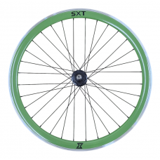 Roata Spate Fixie Verde 700-32H 40mm - Design Sleek