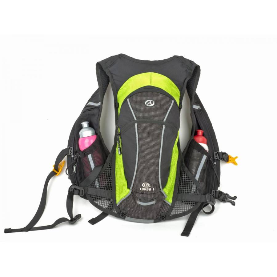 Rucsac Author Turbo-6 Vest Negru/verde 6l