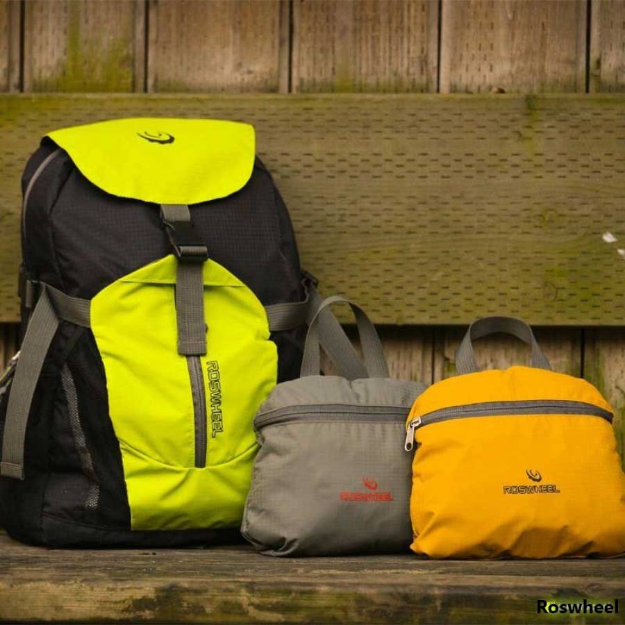 Rucsac Pliabil  Roswheel 20 L  Negru/lime