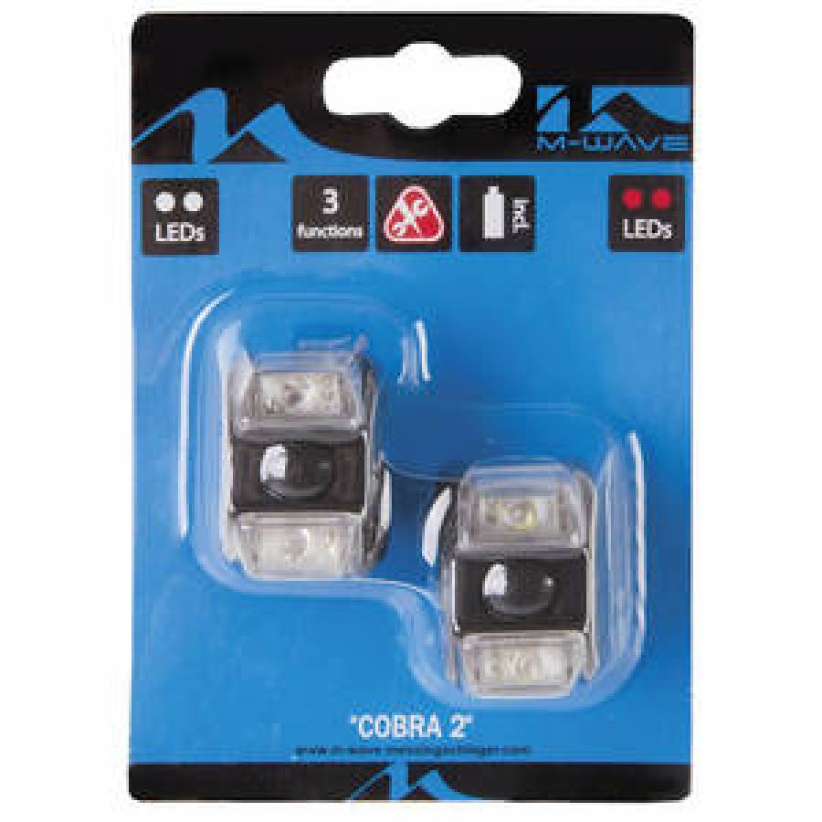 Set Flash Cu Baterii M-wave  cobra Ii
