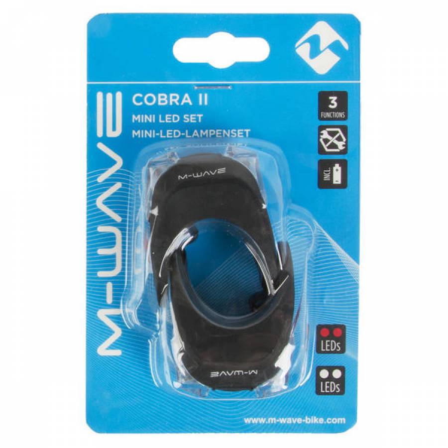 Set Flash Cu Baterii M-wave  cobra Ii