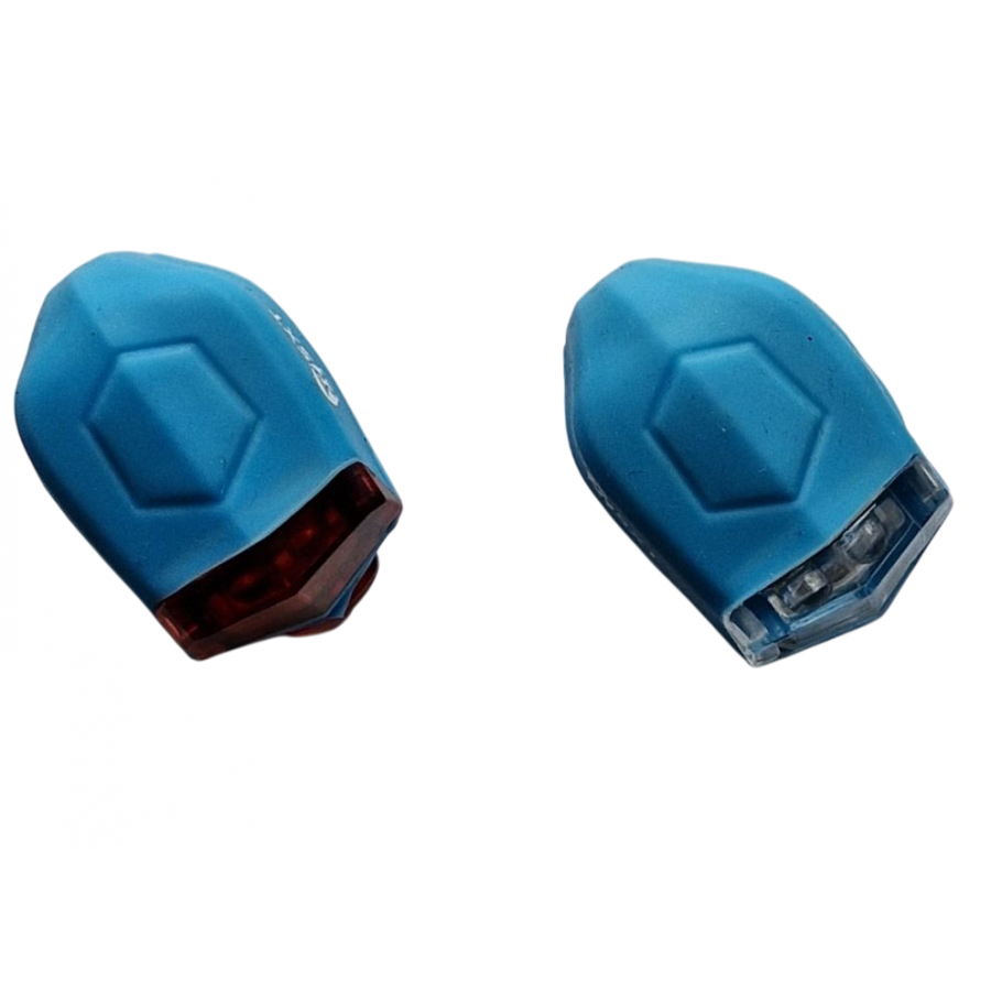 Set Flash Cu Baterii Sxt (silicone) Albastru