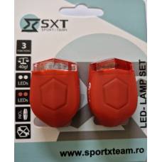 Set Flash Cu Baterii Sxt (silicone) Rosu