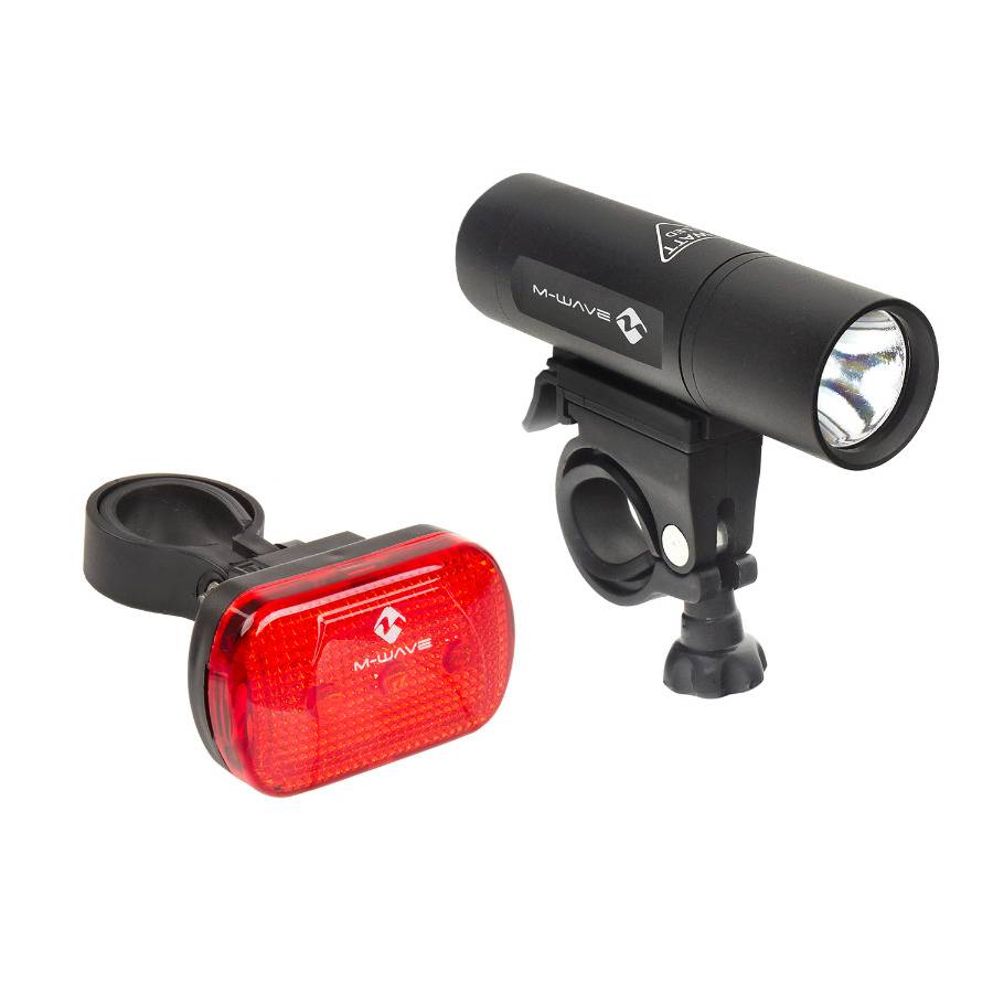 Set Lumini Cu Baterii M-wave  Atlas 22
