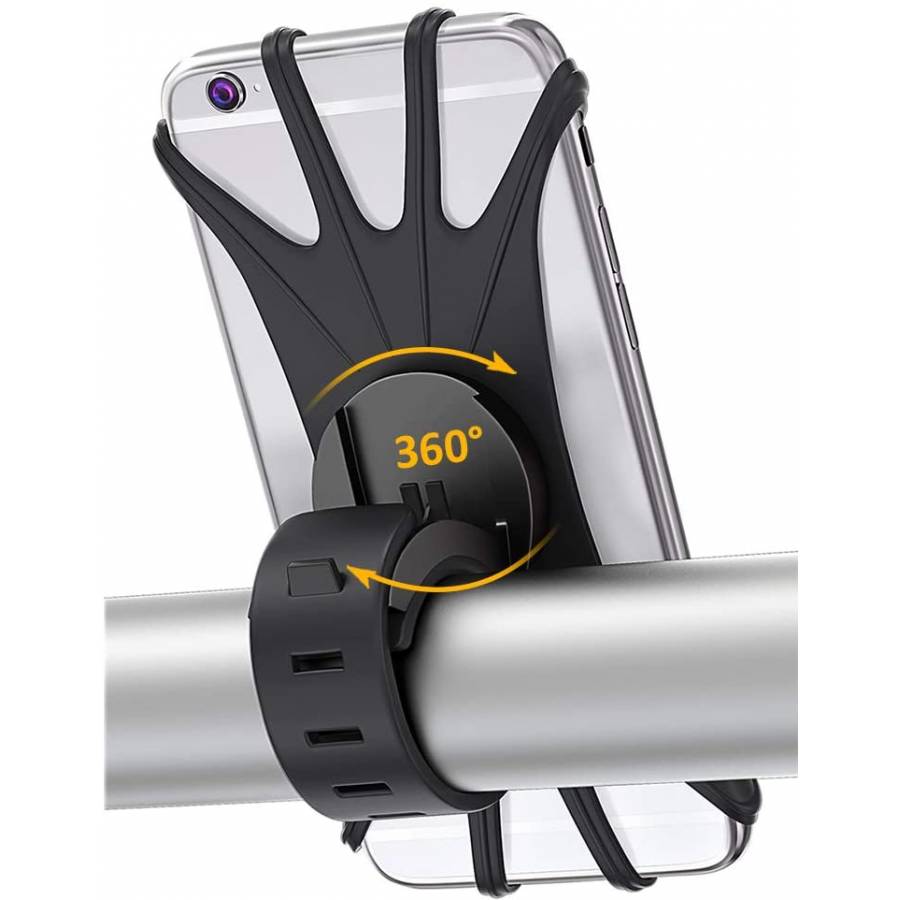 Suport Telefon M-wave Bike Mount Flex Din Silicon