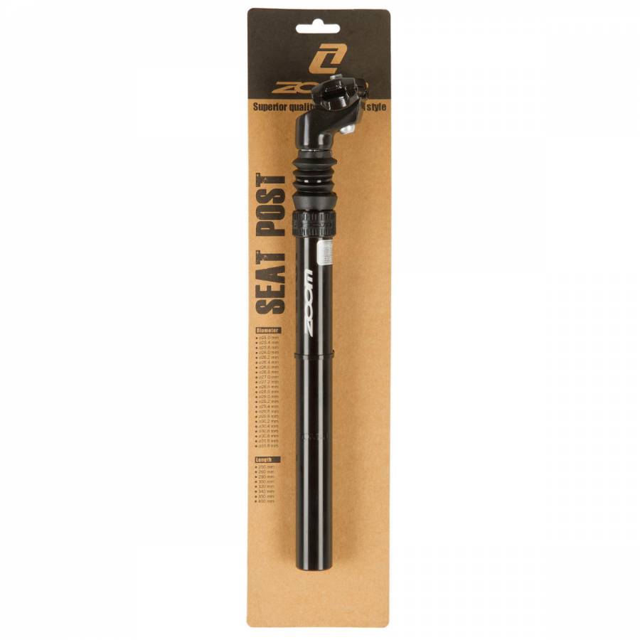 Tija Sa Cu Suspensie Zoom Travel 35 27.2x350 Mm Negru