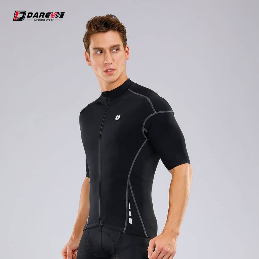 Tricou Ciclism Darevie Negru Polyester L