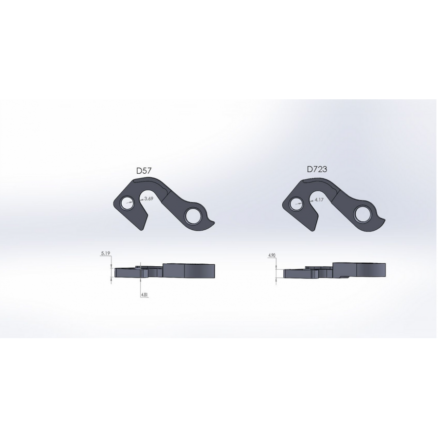 Ureche Cadru Pilo D723 Gt