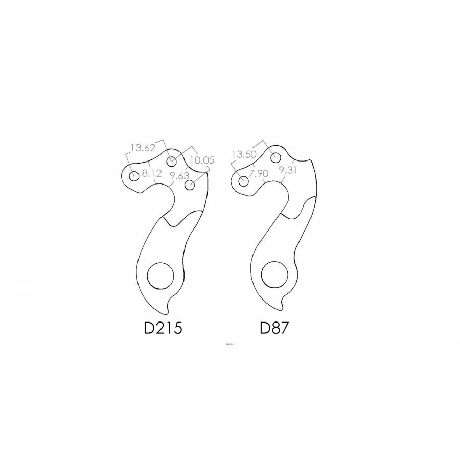 Ureche Cadru Pilo D87