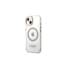 Husa magnetica metal iphone 13 Pro Max Guess Gold