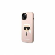 Karl Lagerfeld Silicone iPhone Case Pink.