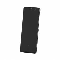 Afișaj cu Touch pentru Samsung A41 A415f, Original, Negru