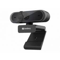 Camera Web Sandberg 133-95 Pro, Full Hd 1080p, Usb, Microfon Stereo, Negru