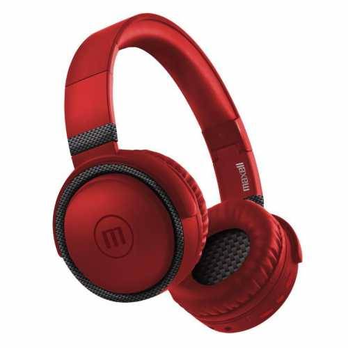 Casti Bluetooth Over-ear Maxell Btb52, Microfon, Rosu