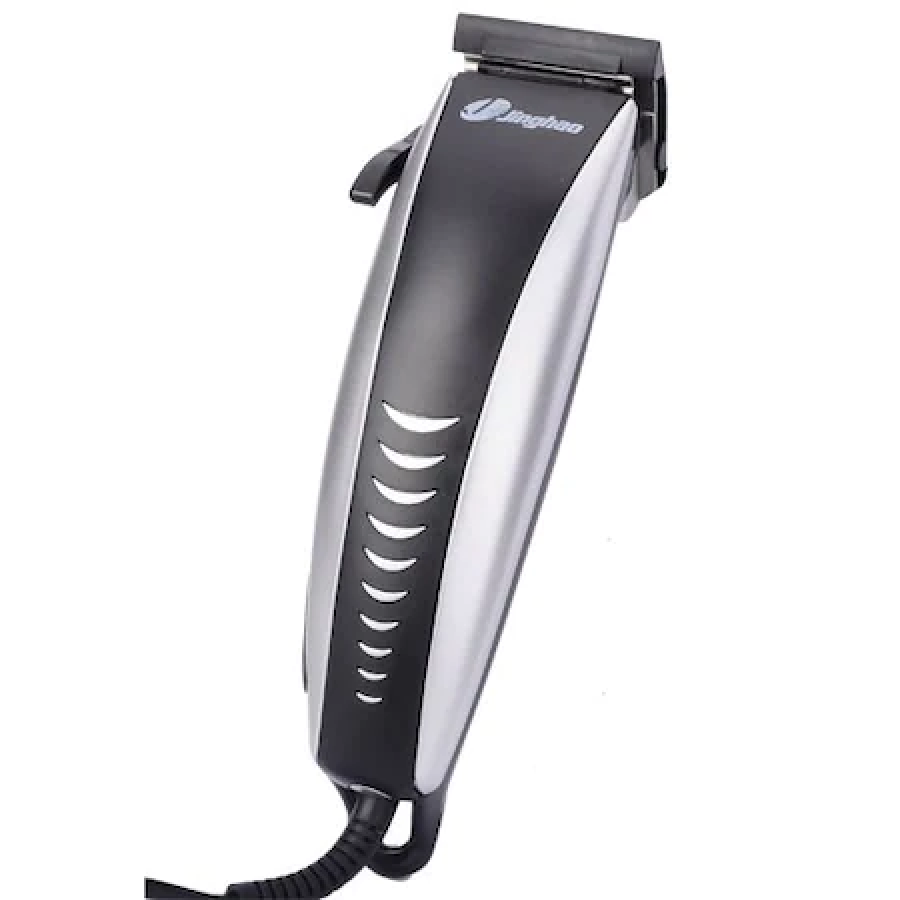 Aparat De Tuns Jinghao, Lama Otel, 5 Capete, 8 Accesorii, Gri
