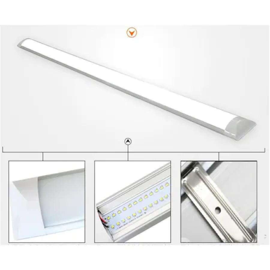 Corp Iluminat Led 40w 120cm Interior 6500k Lumina Rece