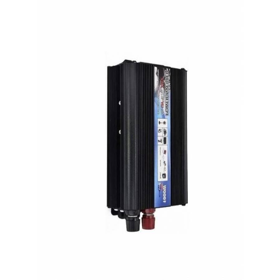 Invertor Tensiune 24v-220v Klausstech, 1500 W, Putere Continua 875 W