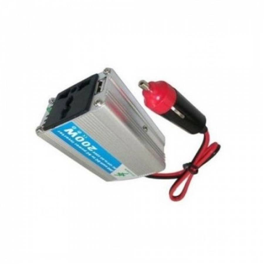 Invertor Tensiune 12v-220v , 200 W, Putere Continua 200 W