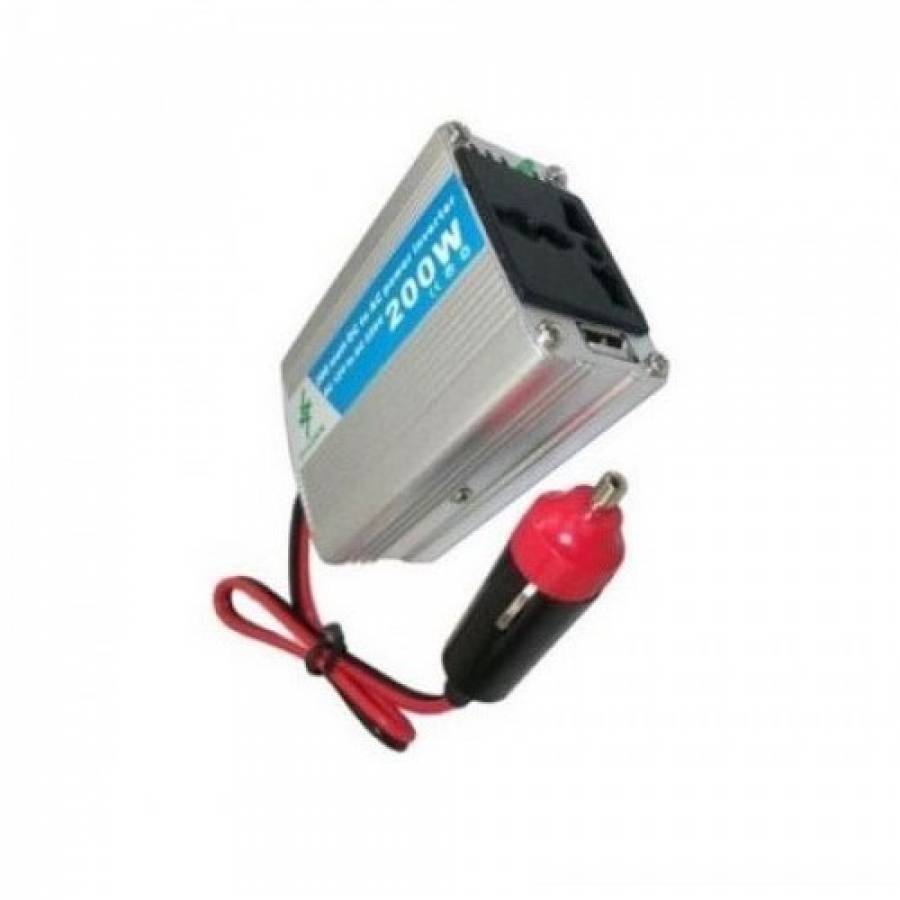 Invertor Tensiune 12v-220v , 200 W, Putere Continua 200 W