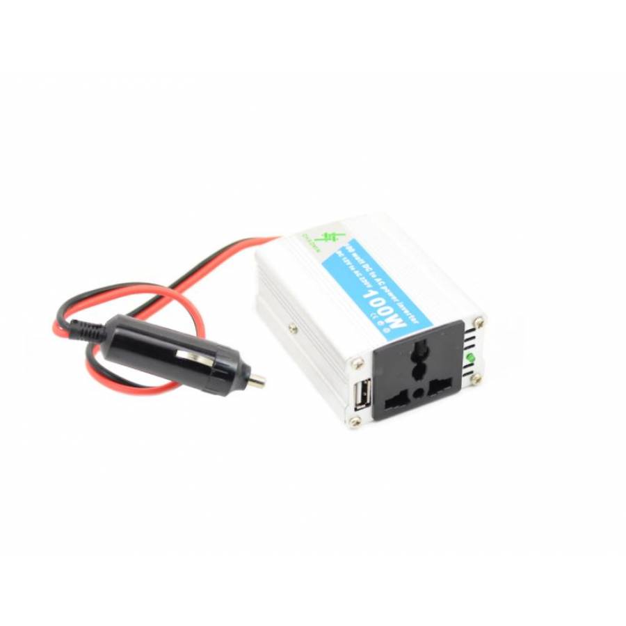 Invertor Auto 100w 12v - 220v Cu Iesire Usb 2a
