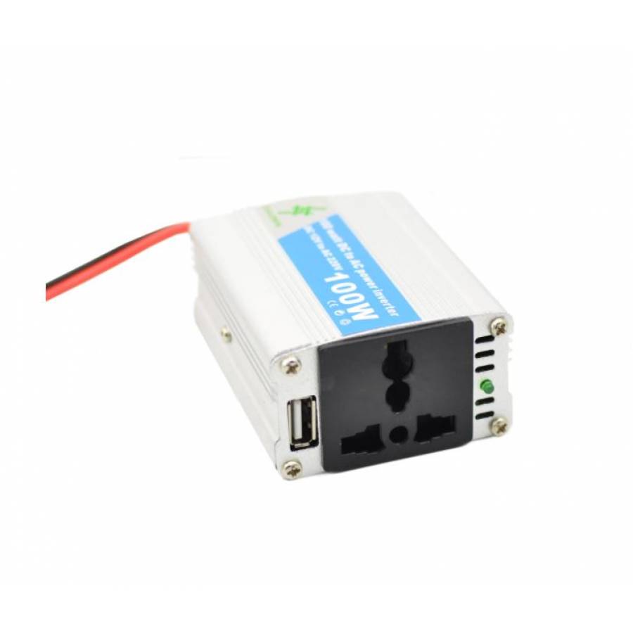 Invertor Auto 100w 12v - 220v Cu Iesire Usb 2a