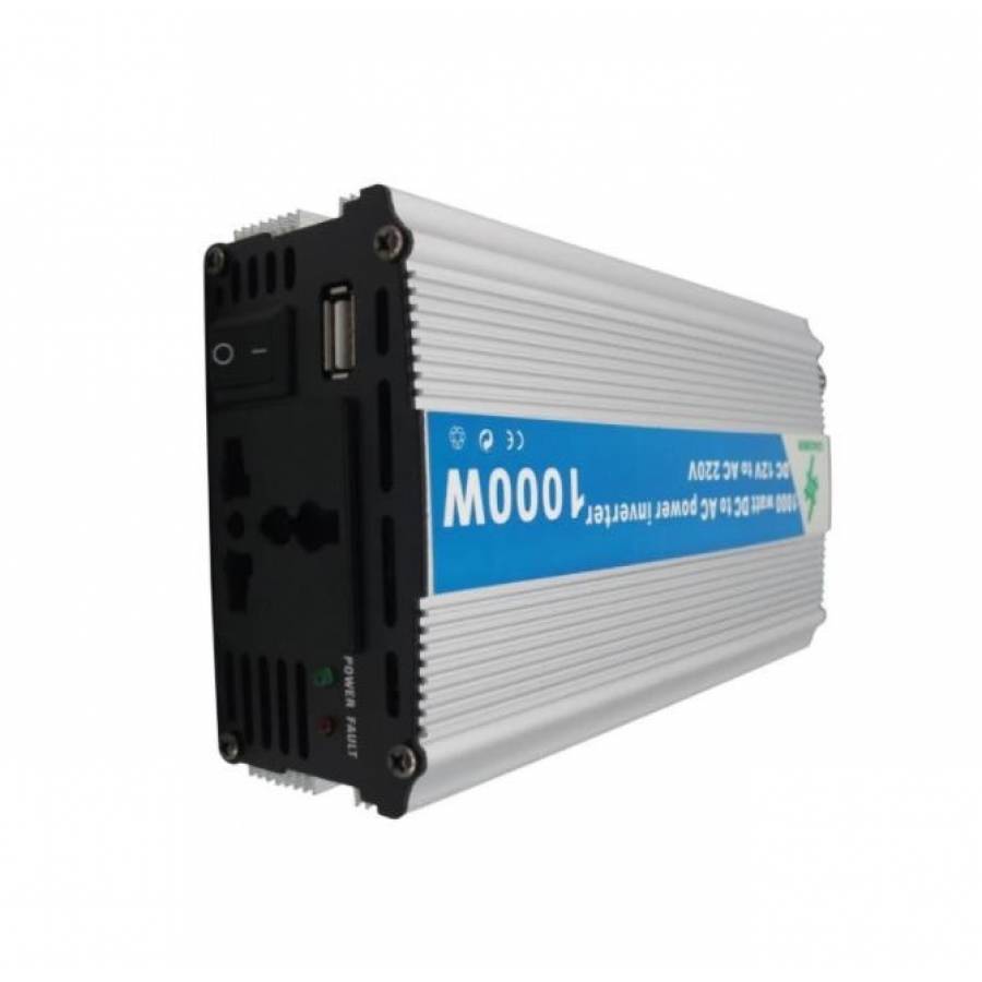 Invertor Tensiune 24v-220v, Putere 1000 W
