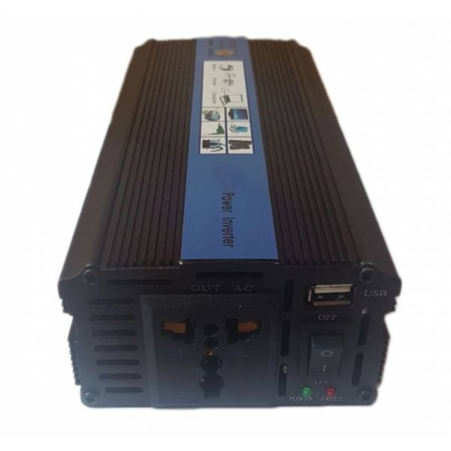 Invertor Tensiune 12v-220v Lairun, 1200 W, Putere Continua 735 W