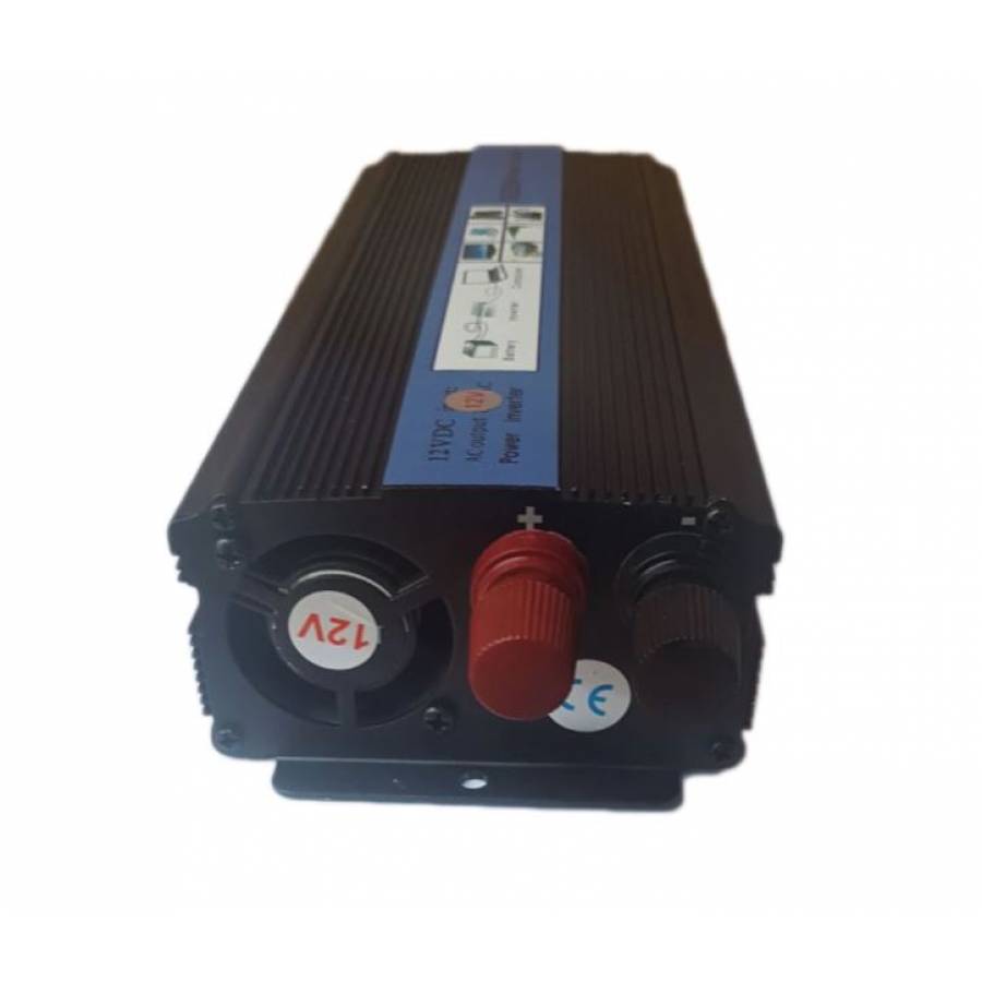 Invertor Tensiune 12v-220v Lairun, 1200 W, Putere Continua 735 W