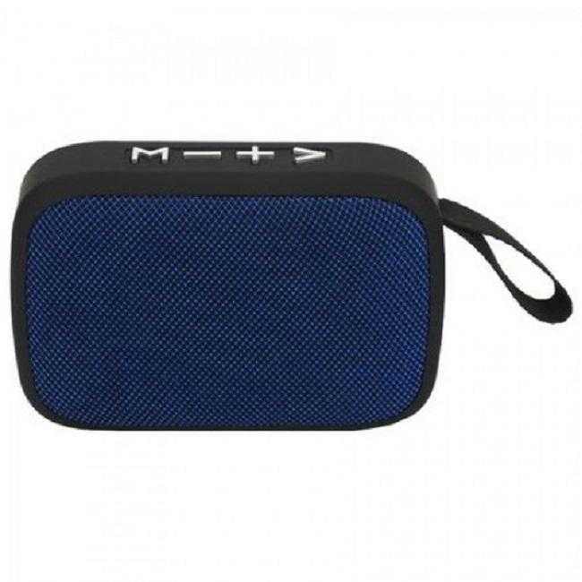 Akai Boxa audio portabila cu functia bluetooth integrata , intrari usb/card tf , functia radio fm , usor de transportat , negru/albastru