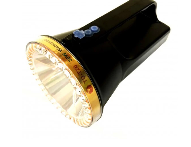 Lanterna klausstech de mana 30 w, acumulator 4800 mah, 18,5 x 11,7 x 8,7 cm, moderna, negru